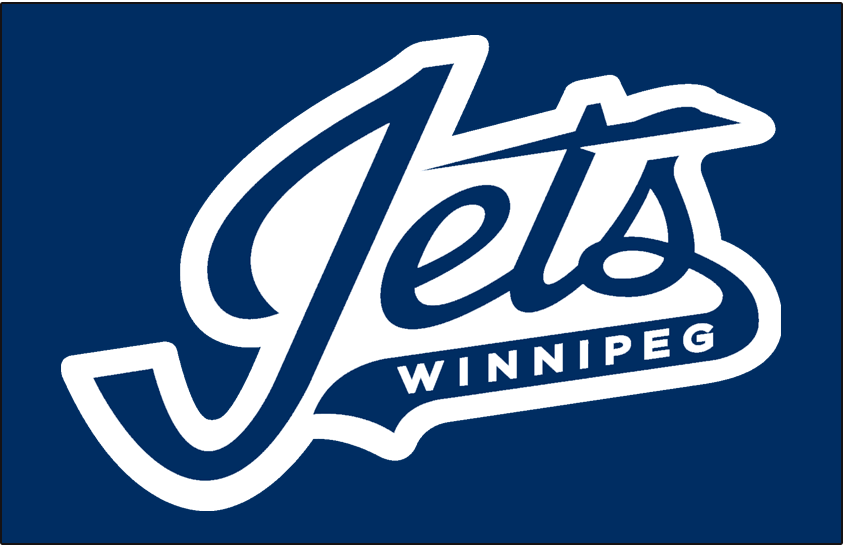 Winnipeg Jets 2018-Pres Wordmark Logo v2 DIY iron on transfer (heat transfer)